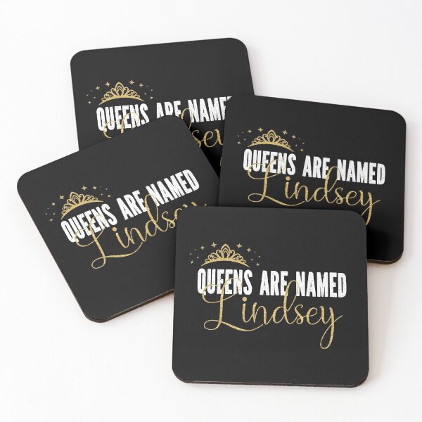 Item preview, Queens Are Named Lindsey Personalized First Name Girl graphic designed and sold by Grabitees.