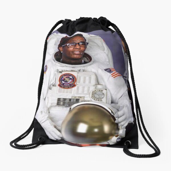Astronaut Costume Thug Drawstring Bag