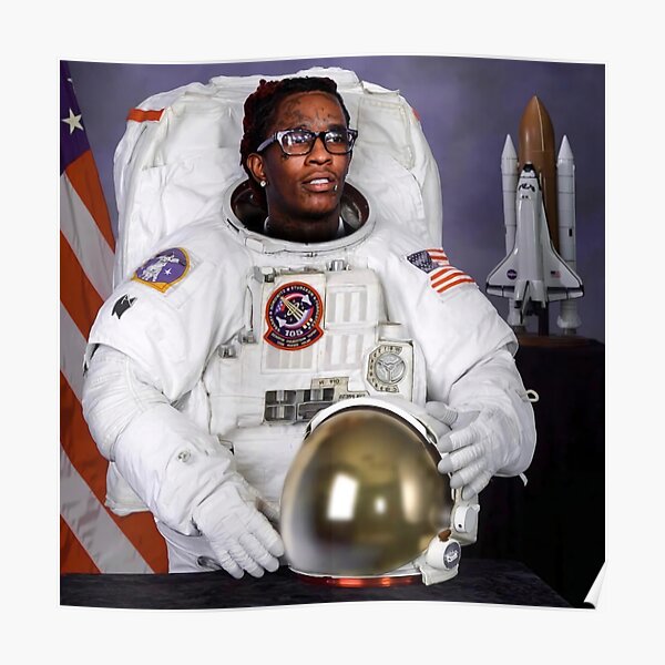 Astronaut Costume Thug Poster