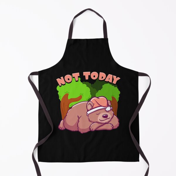 Item preview, Cute Not Today Lazy Bear Sleepy Cub Napping Pun designed and sold by perfectpresents.