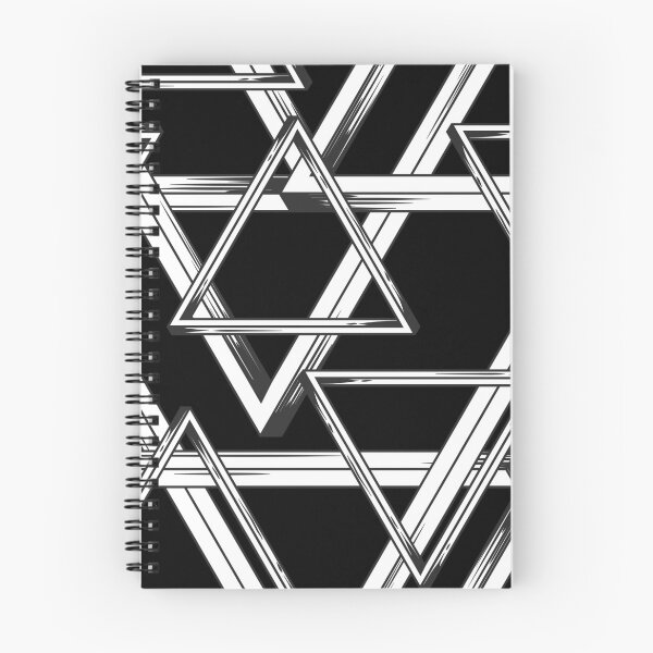 Item preview, Preppy Abstract Art Deco Black White Triangle Pattern Geometric designed and sold by IamTrending.
