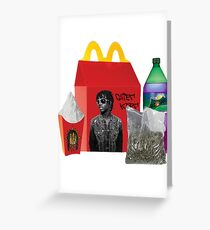 chief keef x mcglo Greeting Card