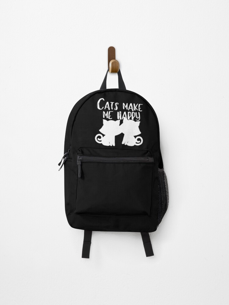 Backpack With Crazy About Cats On It design Backpack