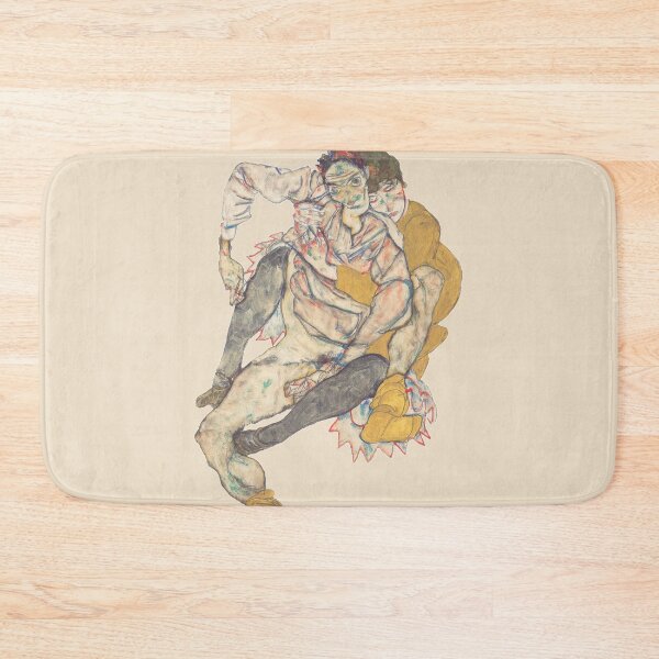 Item preview, Egon Schiele - Sitzendes paar (sitting couple), 1915 designed and sold by Pytart.
