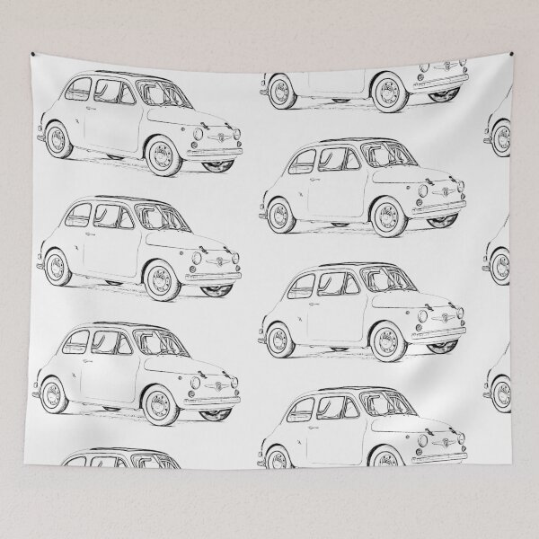 Item preview, Fiat 500 estructura metálica designed and sold by Auto-Prints.