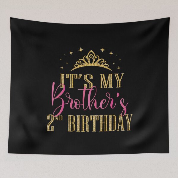 Item preview, It's My Brother's 2nd Birthday Boys Party Family Matching product designed and sold by Grabitees.