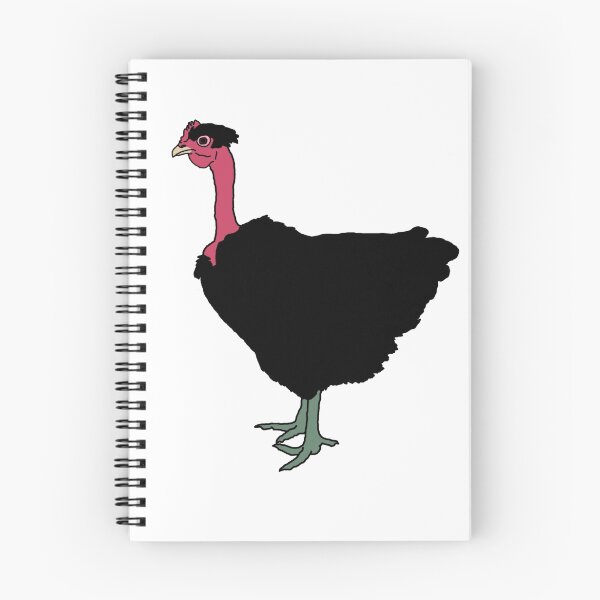 Item preview, Naked Neck Hen - Black designed and sold by QueenMisha.