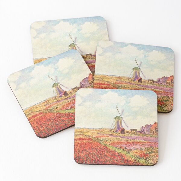 Aperçu de l'œuvre Claude Monet - Champ de tulipes en Hollande créée et vendue par DejaVuStudio.
