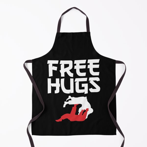 Item preview, Funny Free Hugs BJJ Jiu-Jitsu Takedown Jiu Jitsu designed and sold by perfectpresents.