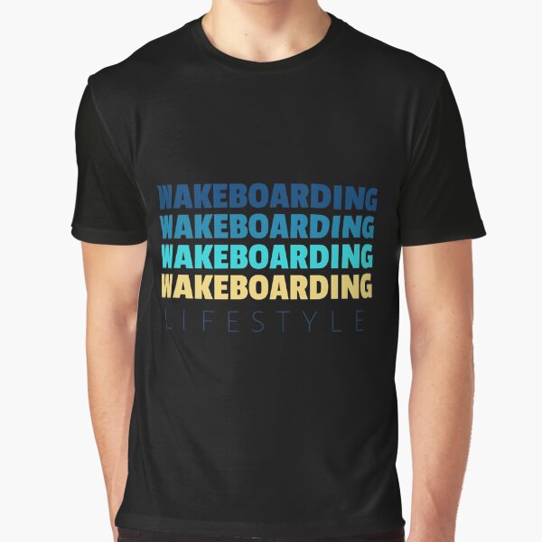 Wakeboarding Lifestyle Graphic T-Shirt