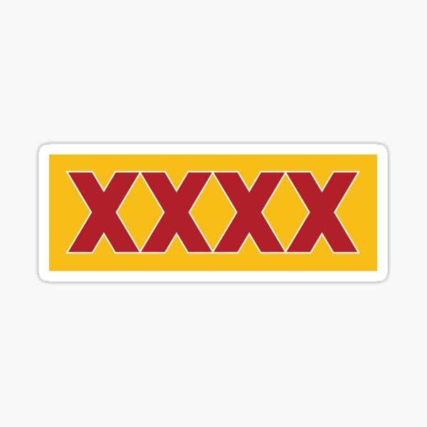 XXXX Gold logo Sticker