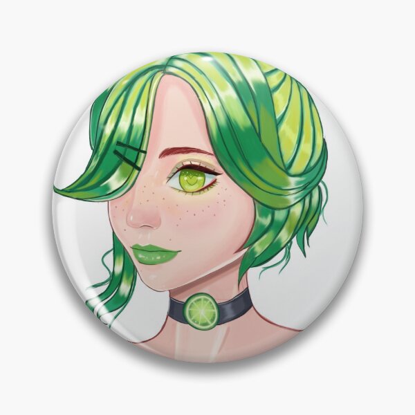 Item preview, lime cute girl  designed and sold by colorartboxs.