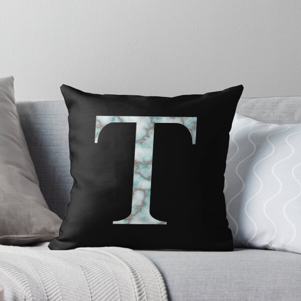 Item preview, Tau Greek Letter Rose Gold Teal Marble designed and sold by MSA-42.