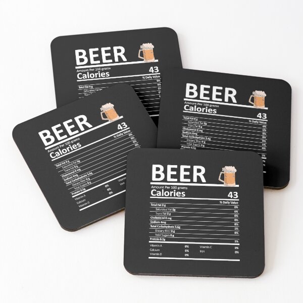 Item preview, Beer Nutritional Value Funny Festive Holiday designed and sold by fatamyfan1.