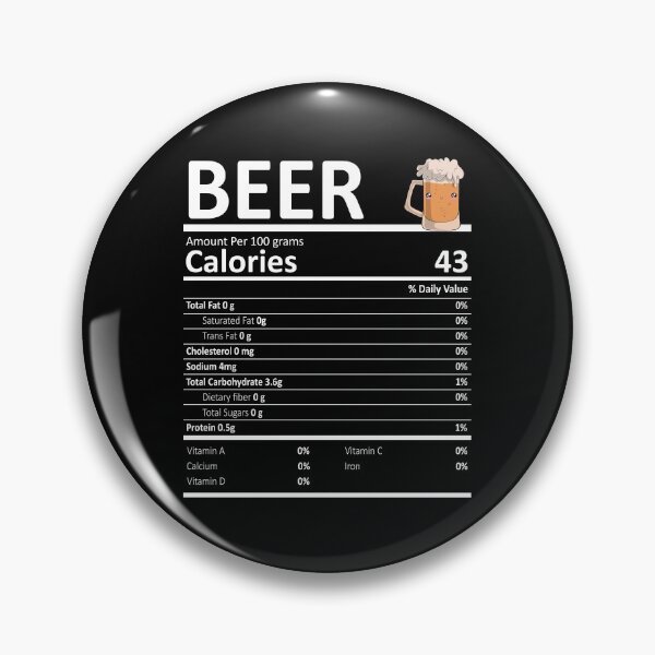 Item preview, Beer Nutritional Value Funny Festive Holiday designed and sold by fatamyfan1.