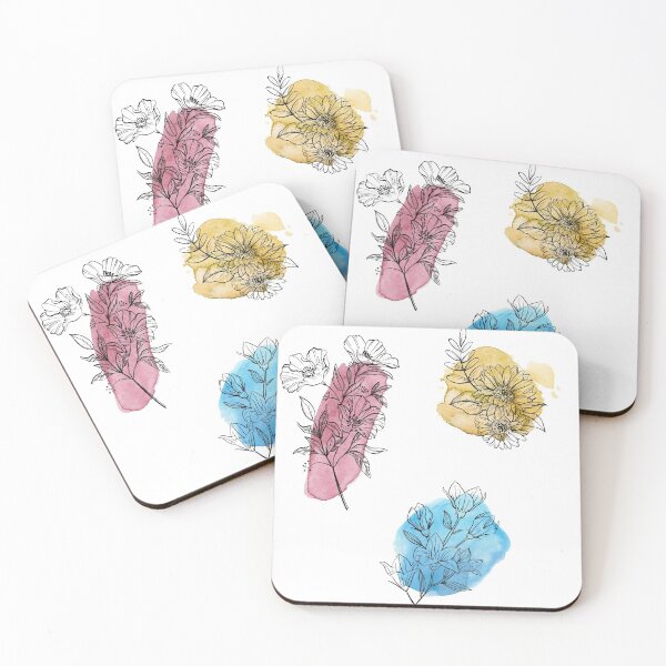 Artikelvorschau, Aquarell-Blumenspray-Satz entworfen und verkauft von BohoMoon.
