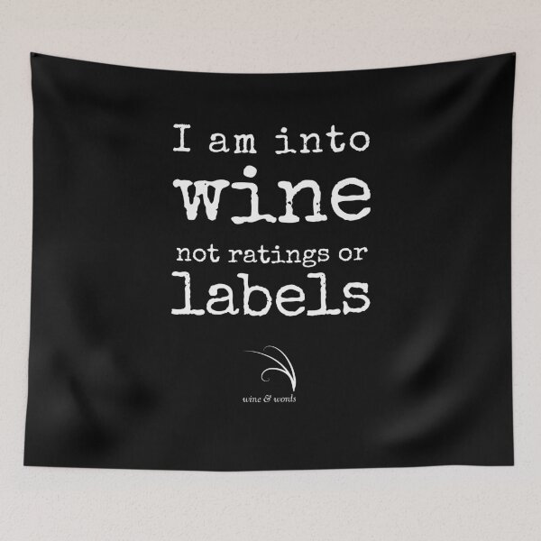 Item preview, Wine quote into wine not ratings or labels2 designed and sold by wineandwords.