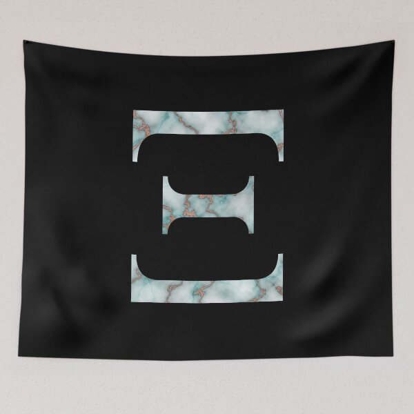 Item preview, Xi Greek Letter Rose Gold Teal Marble designed and sold by MSA-42.