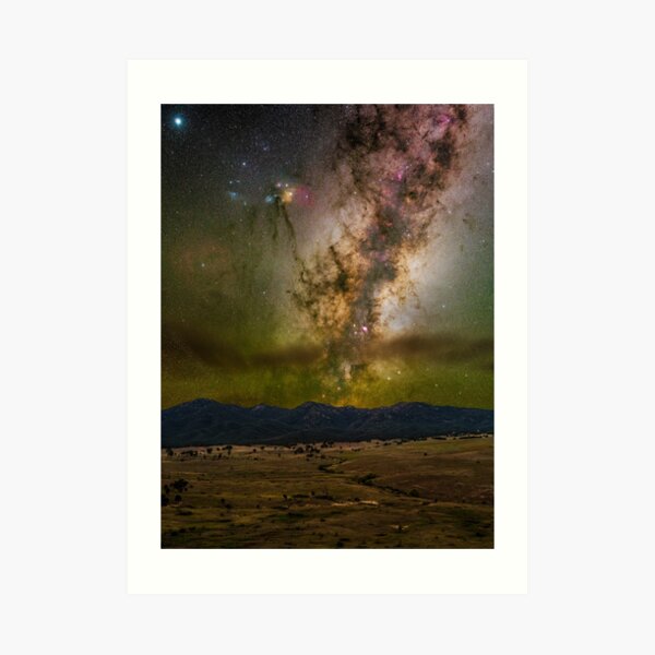 Tinderry South, Night Sky Art Print
