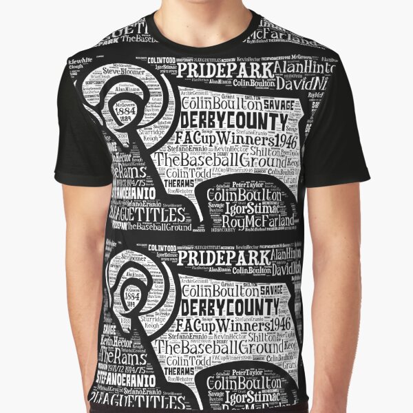 Item preview, Derby County Club Crest designed and sold by TheIcons.