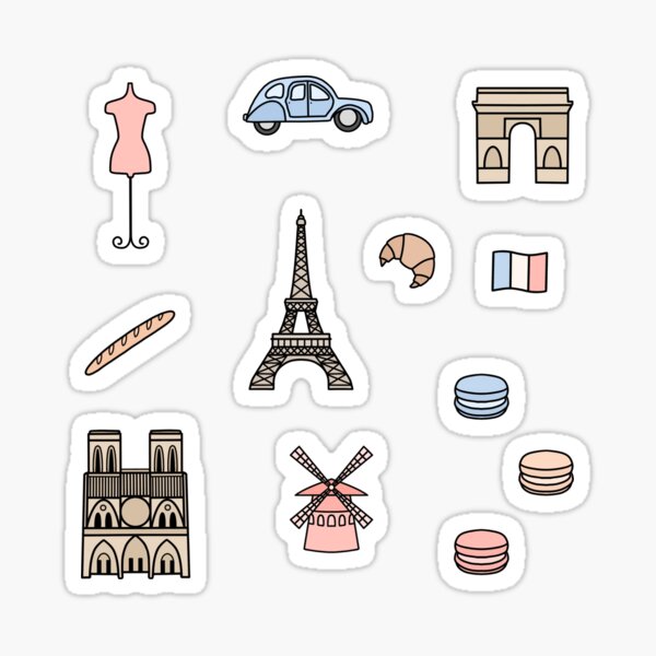 Stickers Paris
