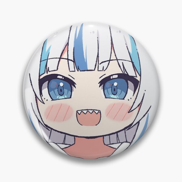 "Gawr Gura Chibi" Pin by ace1021 | Redbubble