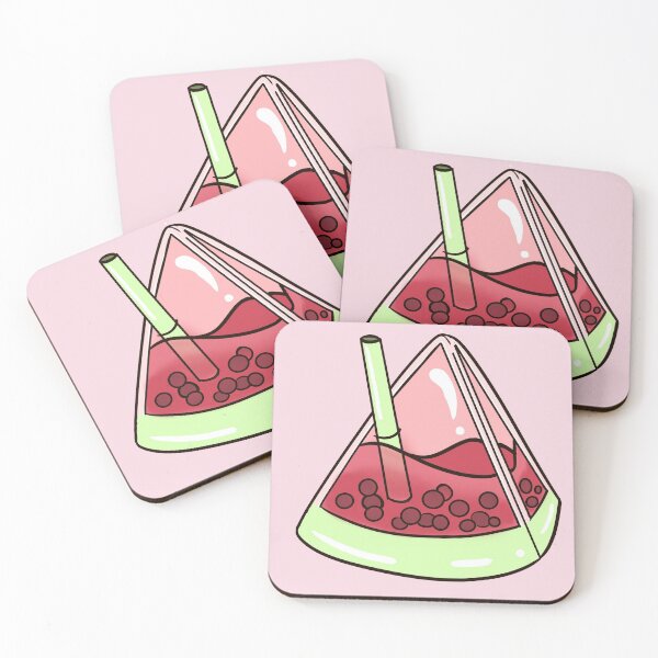 Item preview, Watermelon Bubbletea designed and sold by Apuru Paii.