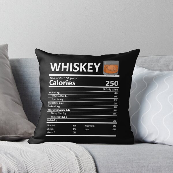 Item preview, Whiskey Nutritional Value Funny Festive Holiday designed and sold by fatamyfan1.