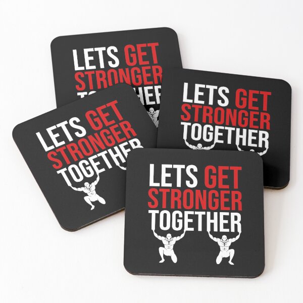 Item preview, Lets get stronger together designed and sold by TheBeastNation.