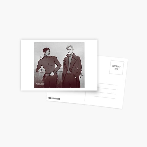 Kenji and Warner Postcard
