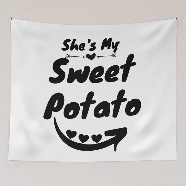 Item preview, She's My Sweet Potato Thanksgiving Matching Couple Yes I Yam designed and sold by MoMasry.