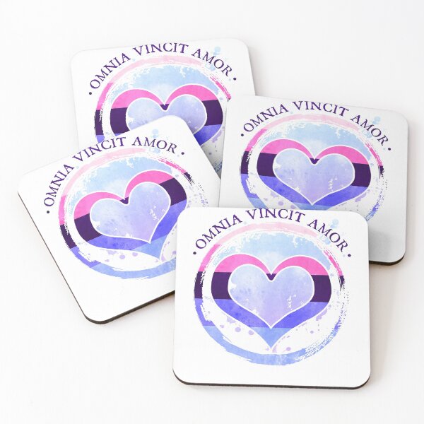 Item preview, Love conquers all heart - Omni flag - LGBTQ designed and sold by zachholmbergart.