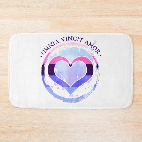 Item preview, Love conquers all heart - Omni flag - LGBTQ designed and sold by zachholmbergart.