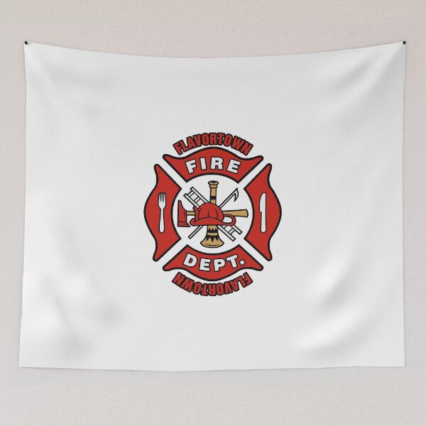 Item preview, Flavortown Fire Department Sticker Guy Fieri designed and sold by art-from-earth.