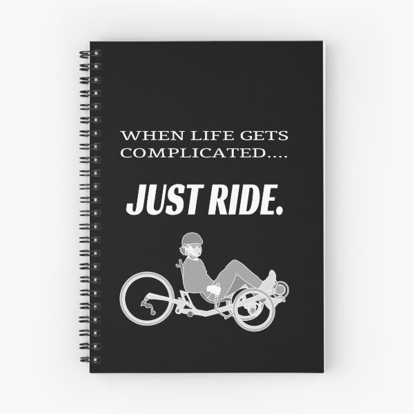 Item preview, JUST RIDE. (optimised for dark background) designed and sold by Koen1982.