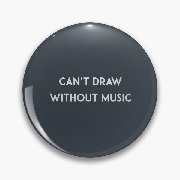 Item preview, can't draw without music designed and sold by FunnyGrief.