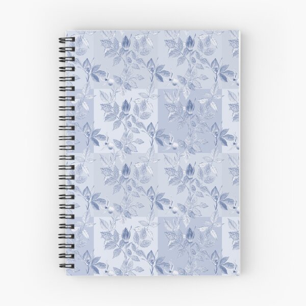 Item preview, Indigo Wild Roses Patchwork designed and sold by Flowersforbear.