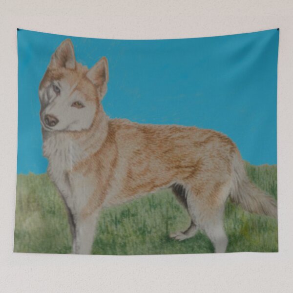 Item preview, husky dog designed and sold by Draculart.