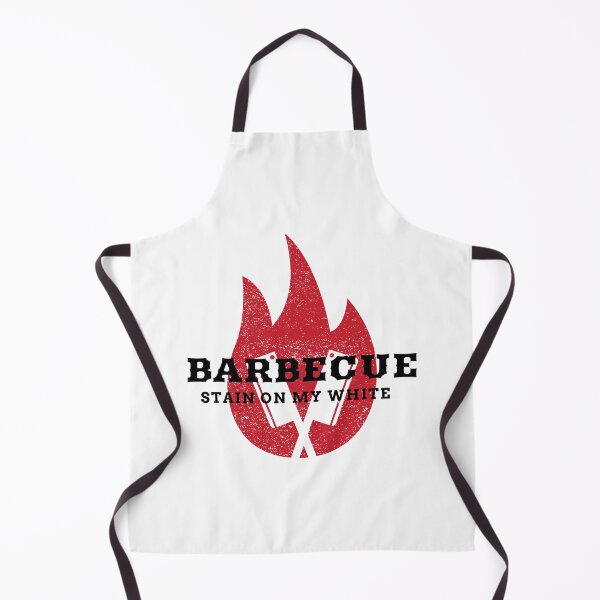 Item preview, Bbq stain on my white designed and sold by The Parallel X.