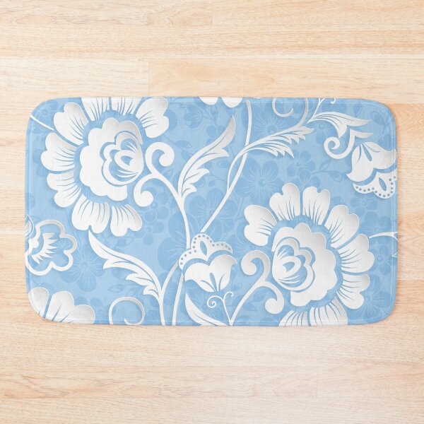 Item preview, Extravagant white flowers design designed and sold by stylebytara.