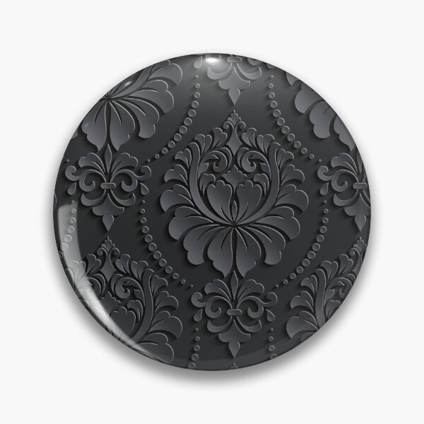 Item preview, Extravagant black flower design designed and sold by stylebytara.