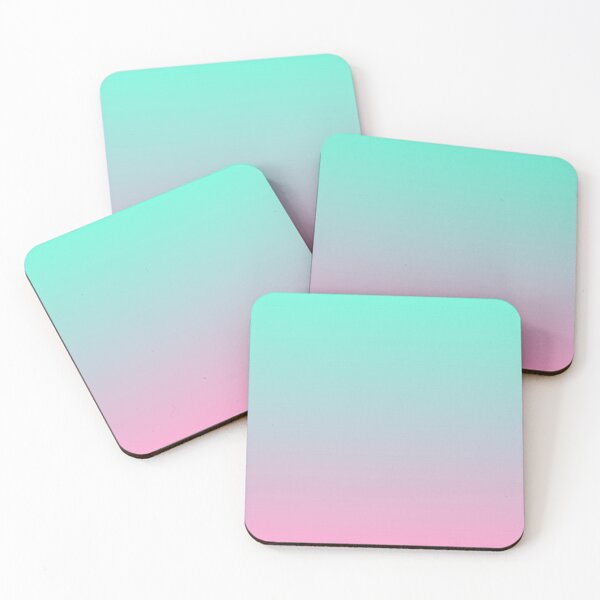 Item preview,  The gradient from mint green to baby pink color designed and sold by MyLucidDreams.