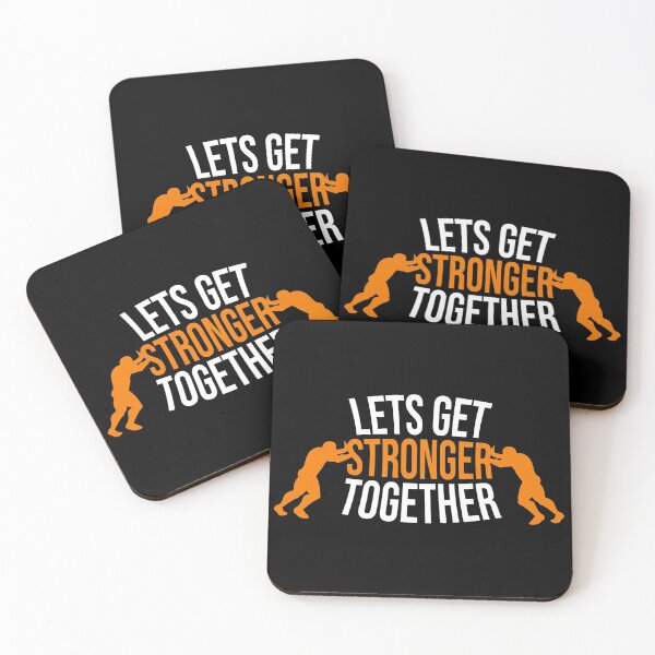 Item preview, Lets get stronger together designed and sold by TheBeastNation.