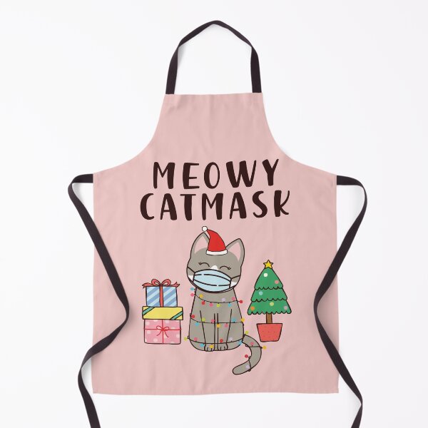 Item preview, Meowy Catmask Cute Christmas 2020 Cat designed and sold by CrystalCrush.