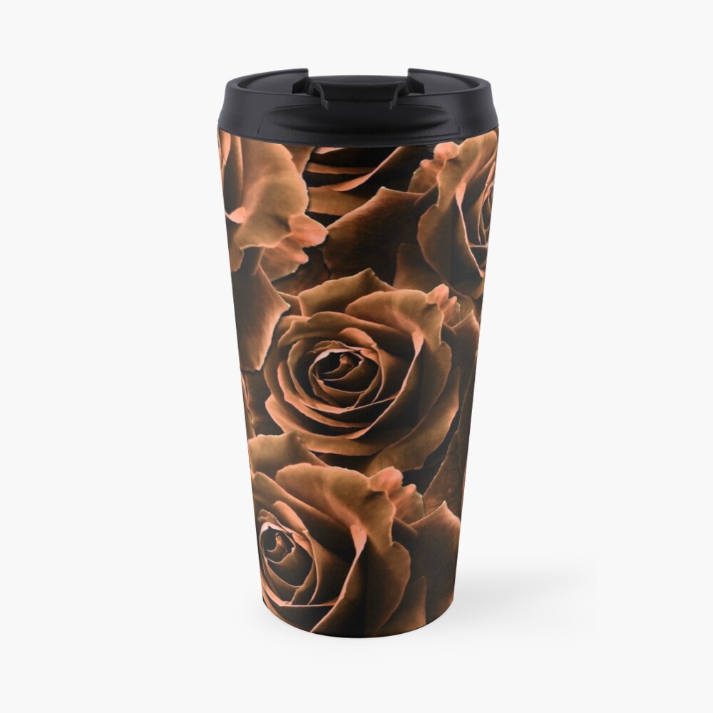 Velvet Roses Chocolate Travel Mug