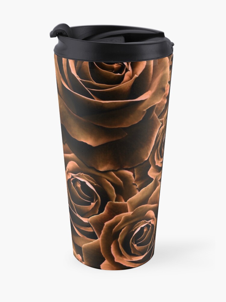 Alternate view of Velvet Roses Chocolate Travel Mug