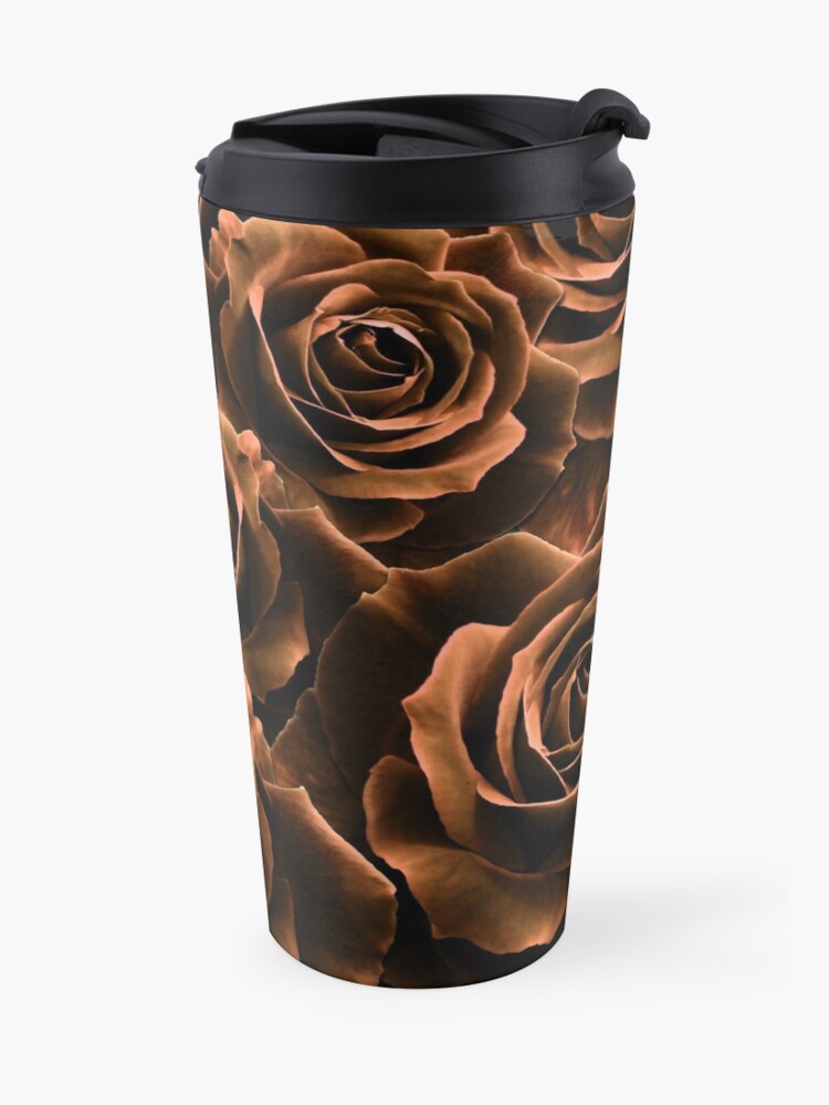 Alternate view of Velvet Roses Chocolate Travel Mug