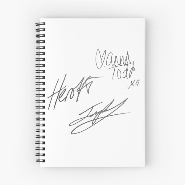 Item preview, Anna Todd, Josephine Langford & Hero Fiennes Tiffin's autographs designed and sold by After-shop.