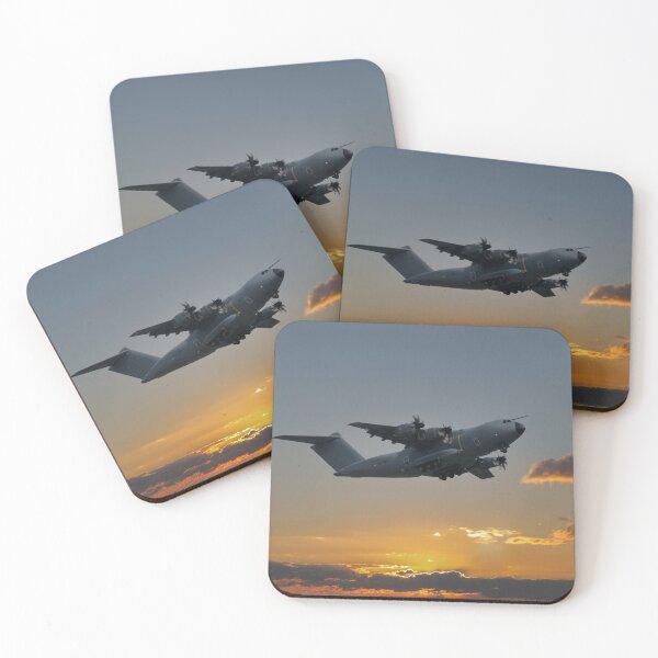 Item preview, Airbus A400M At Sunset designed and sold by rawshutterbug.