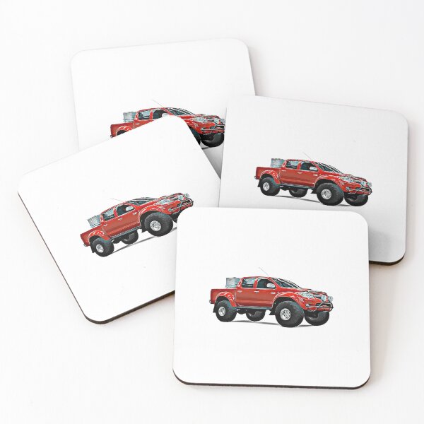 Item preview, Hilux Explorer Truck Cartoon designed and sold by Auto-Prints.
